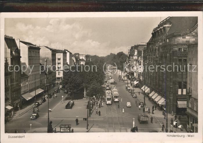 Strassenbahn Düsseldorf Hindenburg-Wall