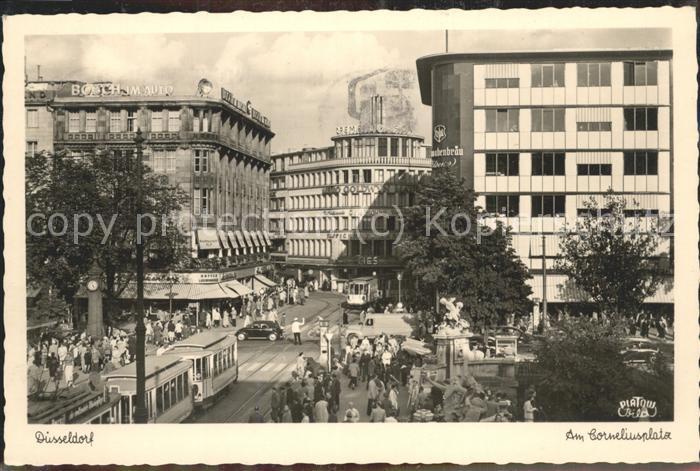 Strassenbahn Düsseldorf Am Corneliusplatz