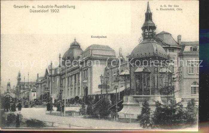 Ausstellung Industrie Gewerbe Kunst Dues Kunstpalast A.G. Gas und Elektrizität