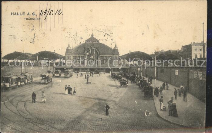 Strassenbahn Bahnhof Halle an der Saale