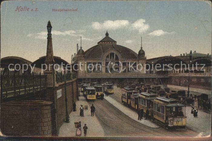 Strassenbahn Halle an der Saale Hauptbahnhof