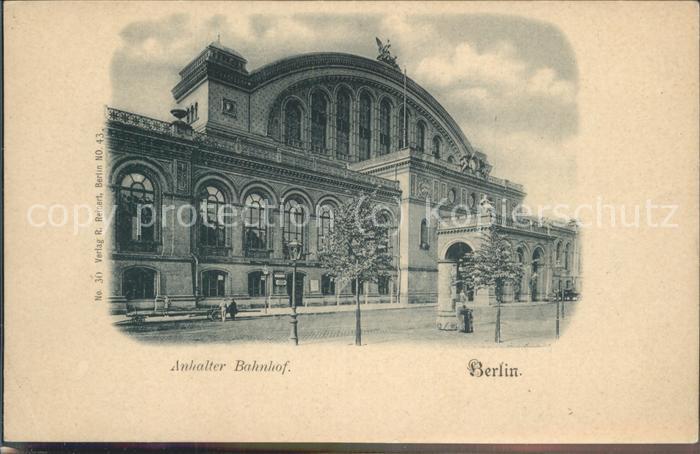 Bahnhof Anhalter Berlin