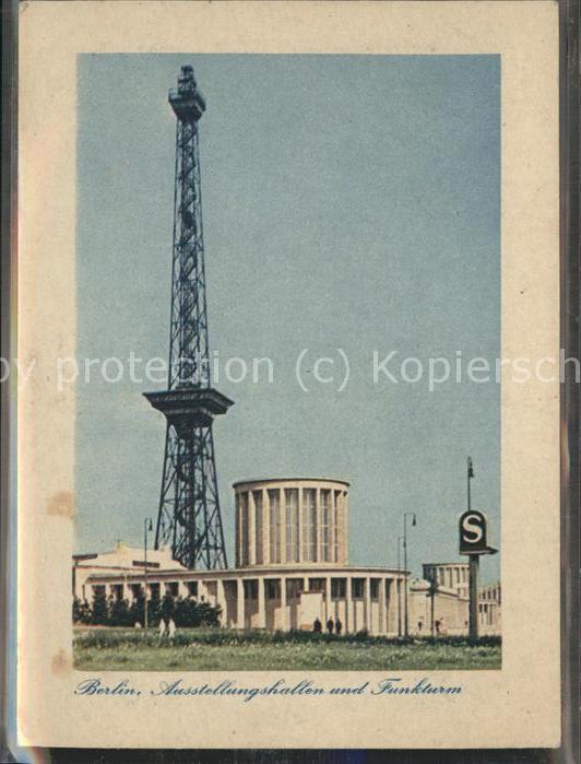 Funkturm Berlin Ausstellungshallen