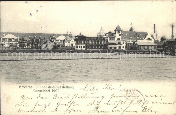 Ausstellung Industrie Gewerbe Kunst Duesseldorf 1902