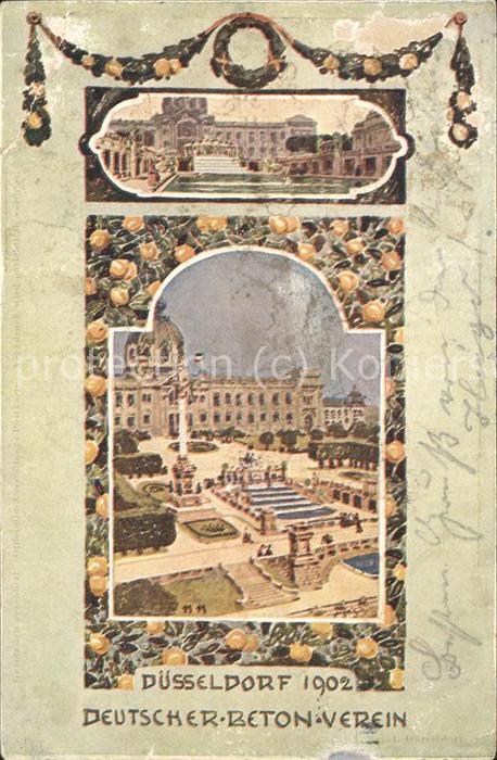 Ausstellung Industrie Gewerbe Kunst Dues Deutscher-Beton-Verein