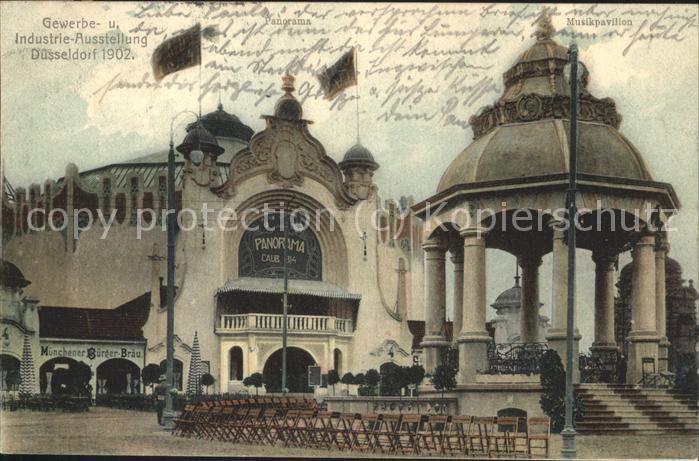 Ausstellung Industrie Gewerbe Kunst Dues Musikpavillon