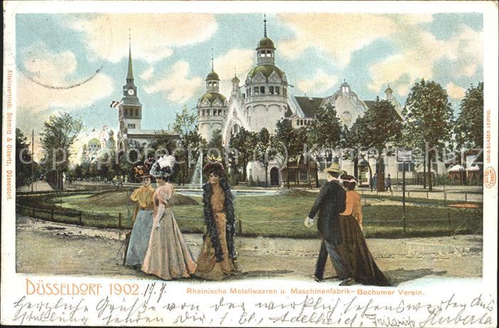 Ausstellung Industrie Gewerbe Kunst Dues Rheinische Metallwaren Maschinenfabrik