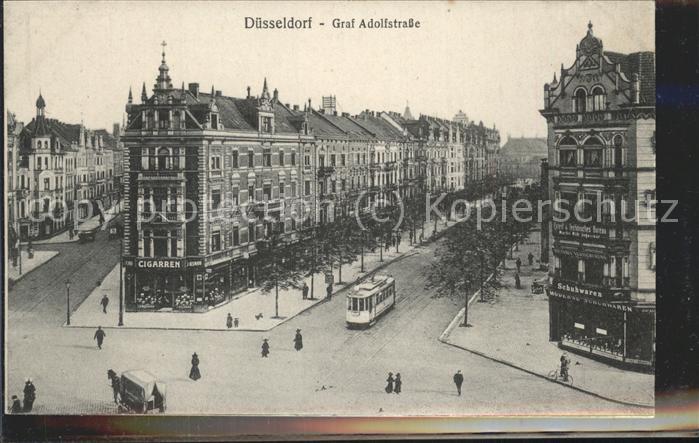 Strassenbahn Düsseldorf Graf Adolfstrasse