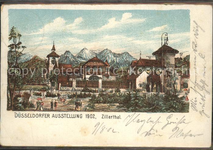 Ausstellung Industrie Gewerbe Kunst Dues Zillerthal