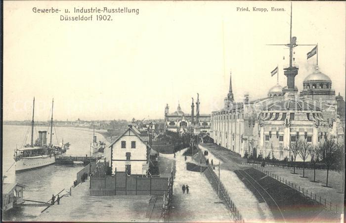 Ausstellung Industrie Gewerbe Kunst Dues Pavillon Friedrich Krupp Essen