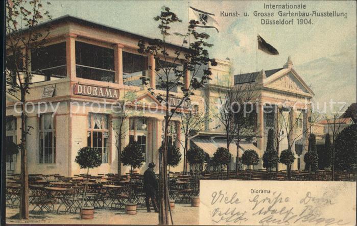 Ausstellung Kunst Gartenbau Duesseldorf  Diorama