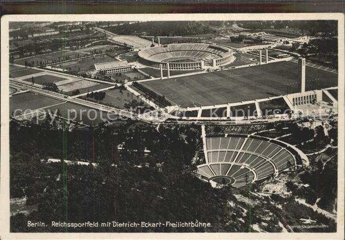 Freilichtbuehne Thingstaette Dietrich-Eckert Reichssportfeld Berlin