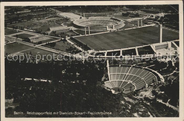 Freilichtbuehne Thingstaette Dietrich-Eckart Reichssportfeld Berlin