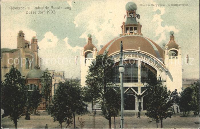 Ausstellung Industrie Gewerbe Kunst Duesseldorf 1902  Hoerder Bergwerks-und Huet
