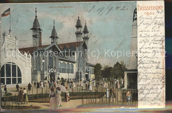 Ausstellung Industrie Gewerbe Kunst Dues Gutehoffnungshütte