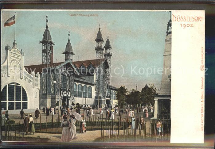 Ausstellung Industrie Gewerbe Kunst Dues Gutehoffnungshütte