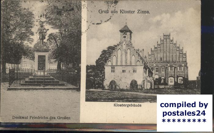 Zinna Jueterbog Denkmal Friedrich der Grosse Kloster Fü