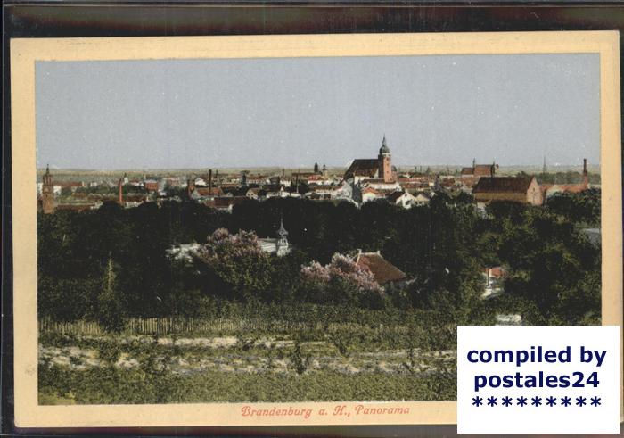 Brandenburg Havel Panorama Kirche