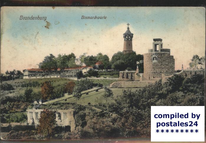 Brandenburg Havel Bismarckwarte Kriegerdenkmal Marienberg