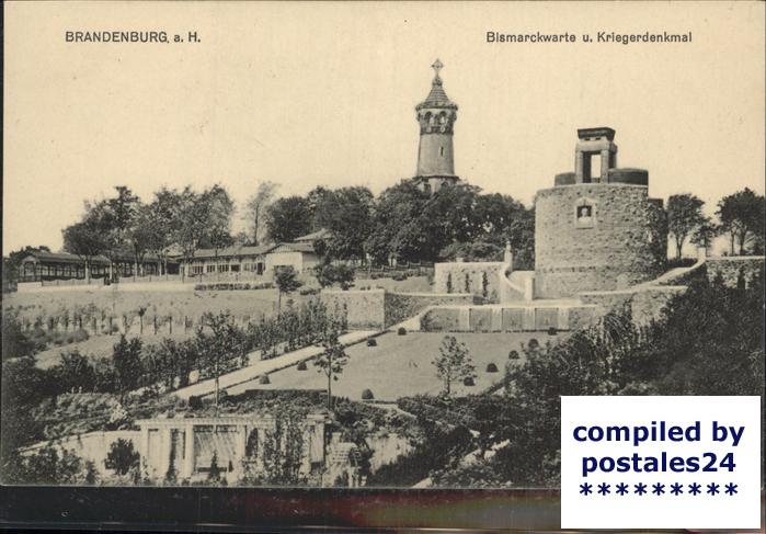 Brandenburg Havel Bismarckwarte Kriegerdenkmal Marienberg