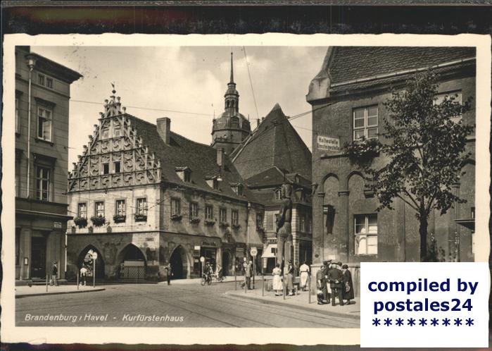 Brandenburg Havel Kurfürstenhaus Katharinenkirche Roland