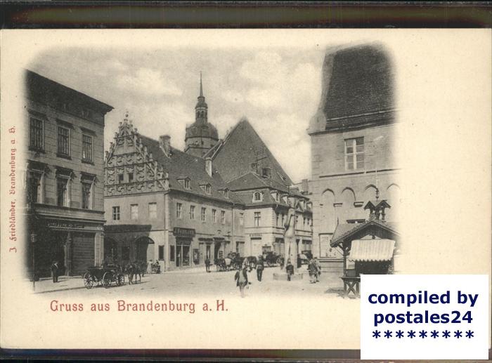 Brandenburg Havel Kurfürstenhaus Katharinenkirche Roland