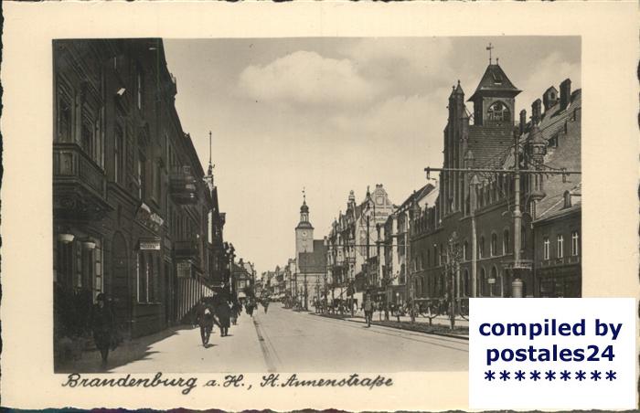 Brandenburg Havel St. Annenstrasse Kirche