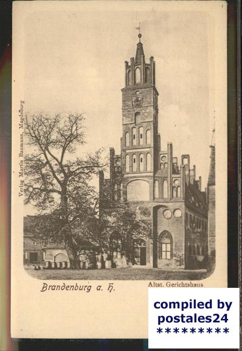 Brandenburg Havel Altstädt.Gerichtshaus