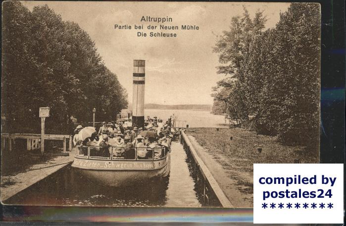 Altruppin Schleuse bei Neuen-Mühle