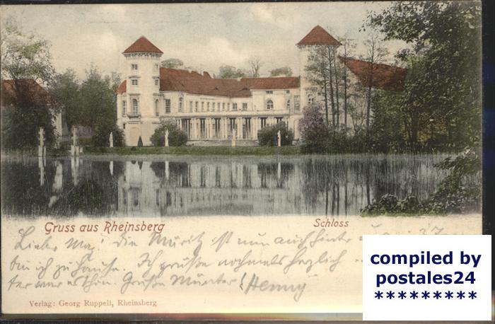 Rheinsberg Schloss