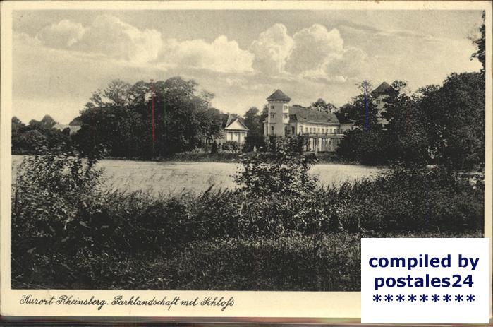 Rheinsberg Schloss Park