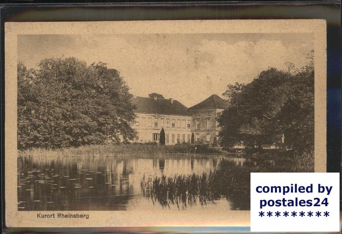 Rheinsberg Schloss mit Grienericksee