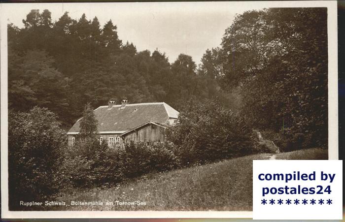 Tornow  Koenigswusterhausen Berlin Boltenmühle am Tornow See