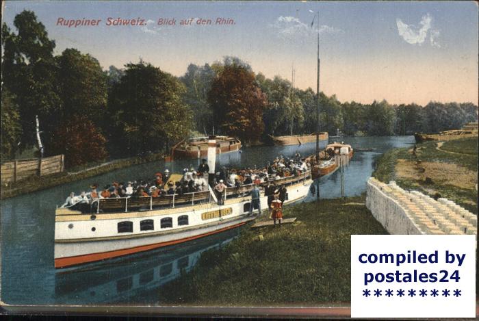 Neuruppin Rhin Ausflugsdampfer