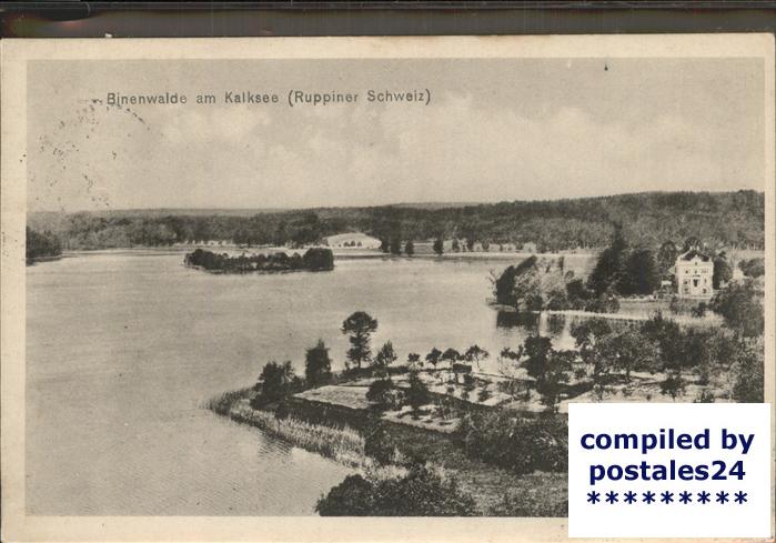Binenwalde Panorama am Kalksee