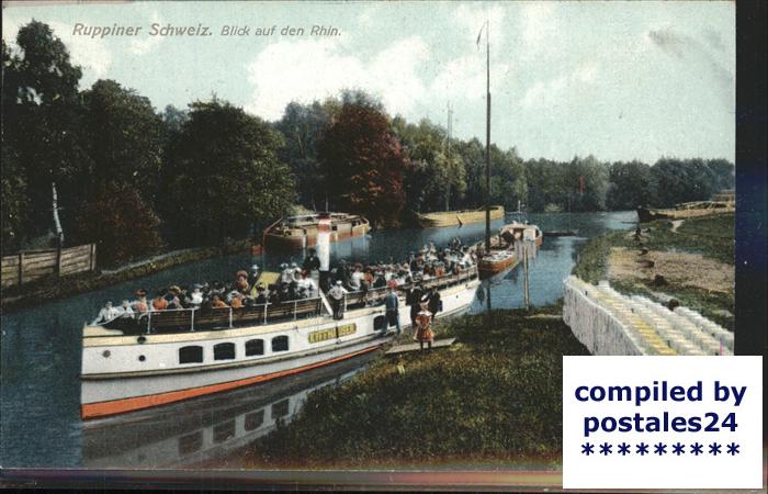 Neuruppin Rhin Ausflugsboot