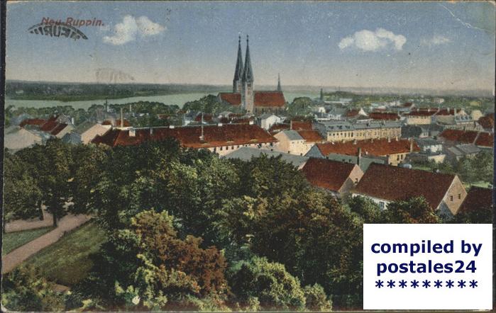 Neuruppin Panorama mit Klosterkirche