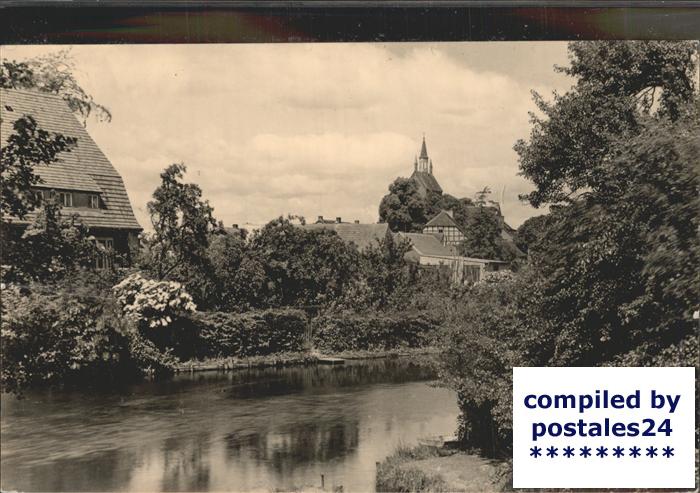 Altruppin Rhinpartie an der Schlossbrücke