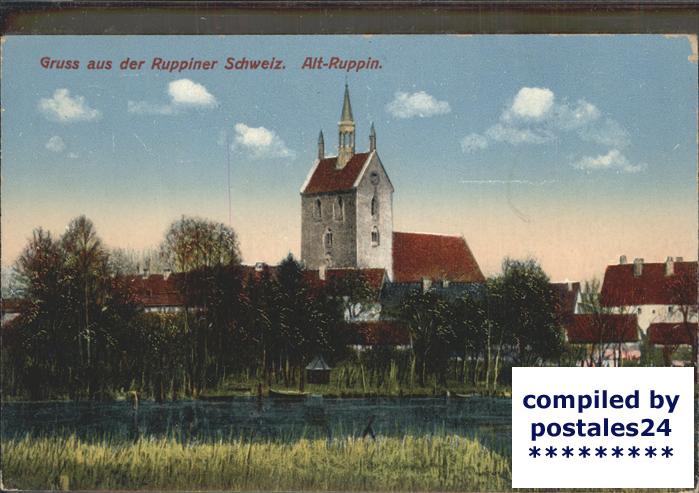 Altruppin Teilansicht Kirche