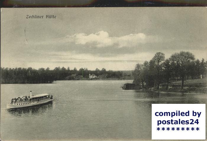 Zechlinerhuette Seepanorama Dampfer