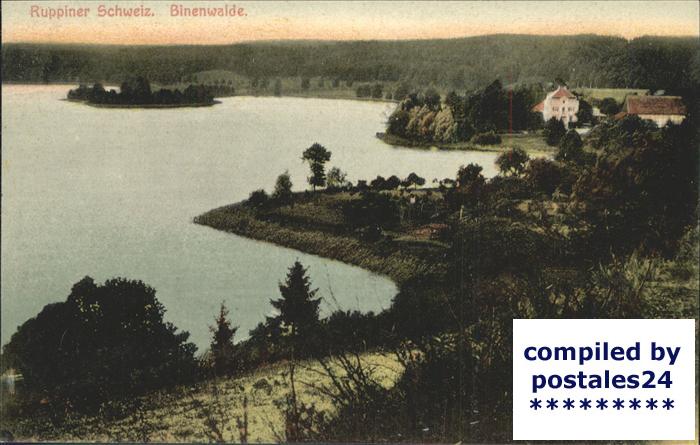 Binenwalde Seepanorama am Kalksee