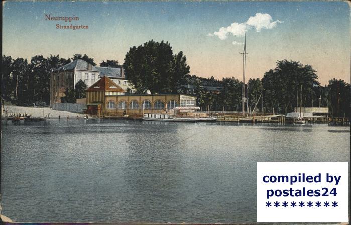 Neuruppin Strandgarten Feldpost
