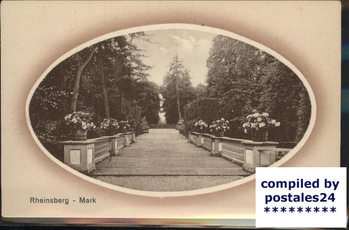 Rheinsberg Park Brücke