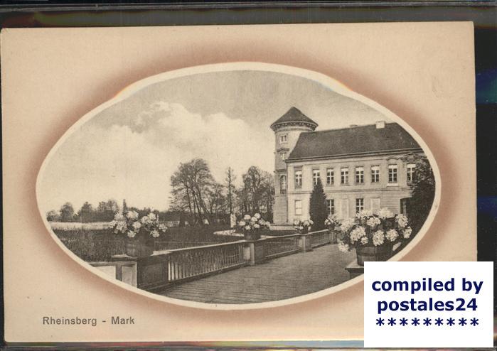 Rheinsberg Billardbrücke und Schloss