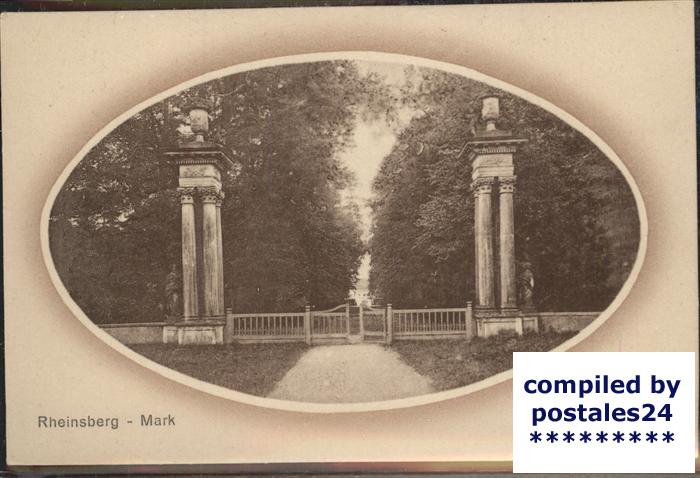 Rheinsberg Schloss Portal