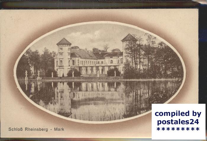 Rheinsberg Schloss und See