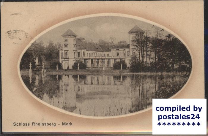 Rheinsberg Schloss und See