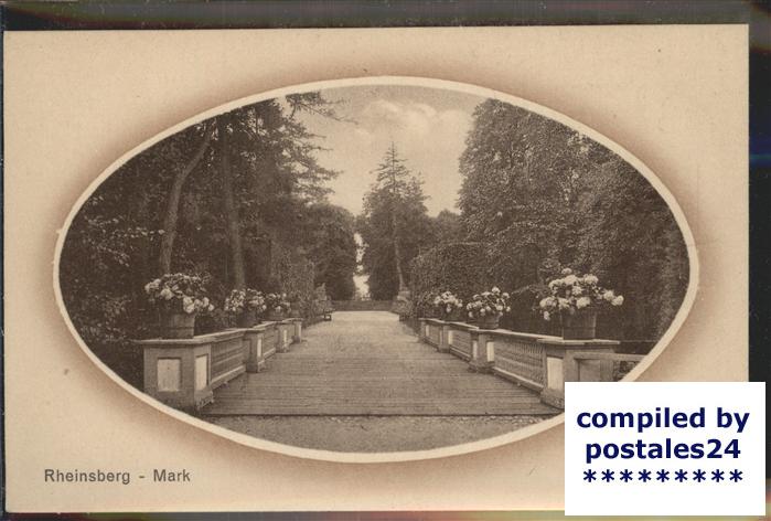 Rheinsberg Park Brücke