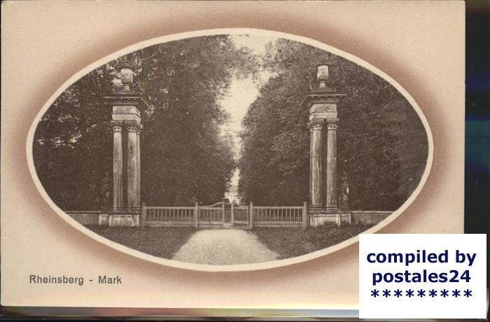 Rheinsberg Schloss Portal