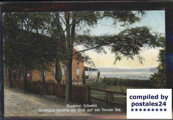 Tornow  Koenigswusterhausen Berlin Forsthaus Rottstiel am Tornow See